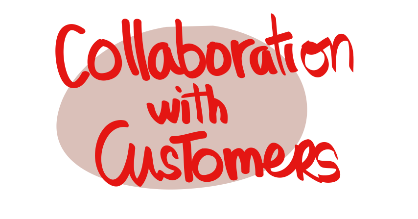 values collaboration with customers Small